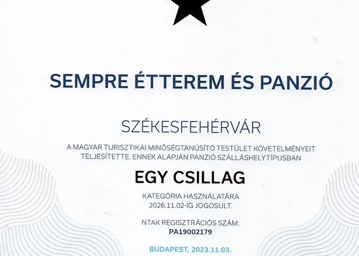 Sempre étterem és Panzió